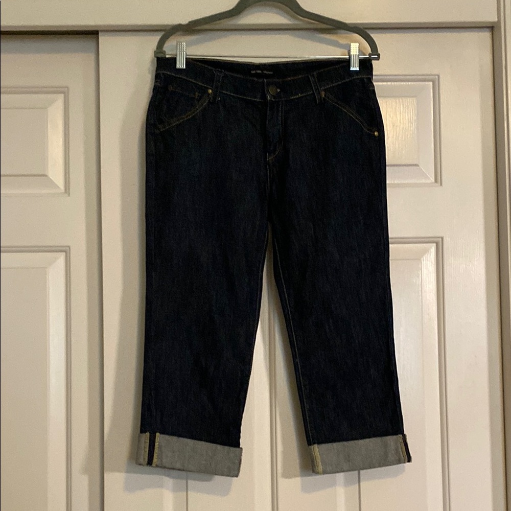 NewYork & Company Cropped Denim Jeans